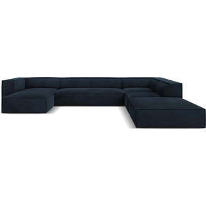 Tmavě modrá rohová pohovka (pravý roh) Madame – Windsor & Co Sofas obraz