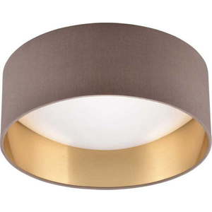 Světle hnědé LED stropní svítidlo ø 30 cm Locarno – Trio obraz