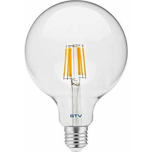 Teplá bílá filamentová žárovka E27, 8 W – GTV obraz