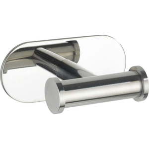 Dvojitý nástěnný háček z nerezové oceli Wenko Turbo-Loc® Orea obraz