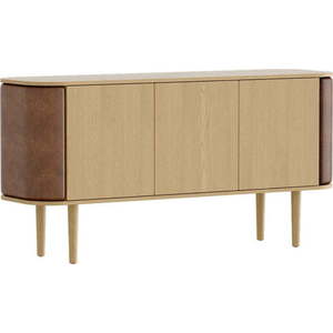 Nízká komoda v dekoru dubu ve světle hnědo-přírodní barvě 150x75 cm Treasures – UMAGE obraz