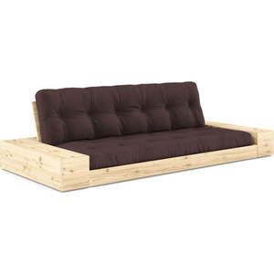 Tmavě hnědá rozkládací pohovka 244 cm Base – Karup Design obraz
