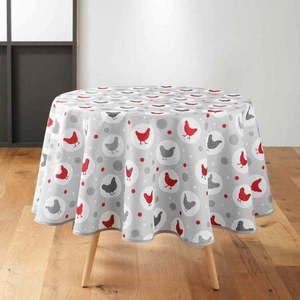 Ubrus ø 180 cm Suzette – douceur d'intérieur obraz