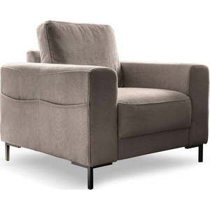 Hnědé manšestrové křeslo Lofty Lilly – Miuform obraz
