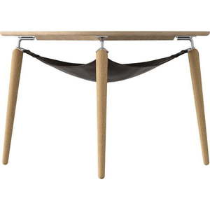 Konferenční stolek v přírodní barvě ø 80 cm Hang Out – UMAGE obraz
