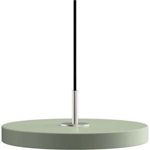 Světle zelené LED závěsné svítidlo s kovovým stínidlem ø 31 cm Asteria Mini – UMAGE obraz