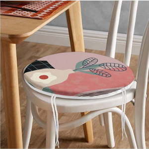 Podsedák ø 42 cm Illustrated Flower – Mila Home obraz