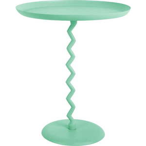 Kovový kulatý odkládací stolek ø 44 cm Zig Zag – Leitmotiv obraz
