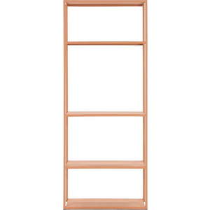Kovový regál v lososové barvě 79x197 cm Canvas – Spinder Design obraz