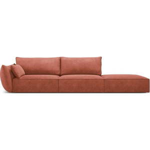 Červená lenoška (levý roh) Vanda – Mazzini Sofas obraz