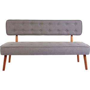 Šedá lavice Westwood – Balcab Home obraz
