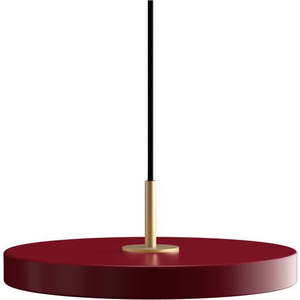 Červené LED závěsné svítidlo s kovovým stínidlem ø 31 cm Asteria Mini – UMAGE obraz