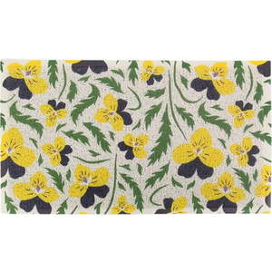 Rohožka 40x70 cm Pansy – Artsy Doormats obraz