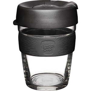 Černý cestovní hrnek 340 ml Brew Black M – KeepCup obraz