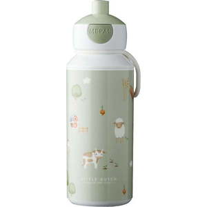 Světle zelená dětská lahev 400 ml Little farm – Mepal obraz