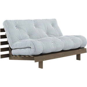 Bílá/světle modrá rozkládací pohovka 140 cm Roots – Karup Design obraz