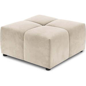 Béžový sametový modul pohovky Rome Velvet - Cosmopolitan Design obraz