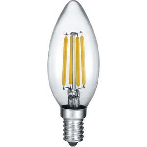Teplá LED žárovka E14, 4 W Kerze – Trio obraz