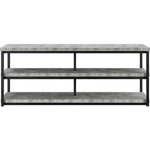 Šedý TV stolek v dekoru betonu 160x64 cm Ashlar - Støraa obraz
