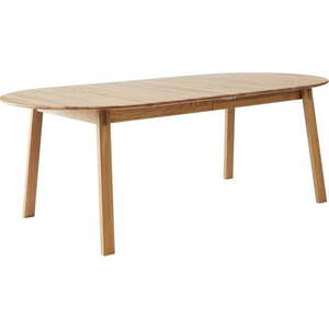 Rozkládací jídelní stůl s přídavnou deskou z dubového dřeva 100x220 cm Amalfi – Hammel Furniture obraz