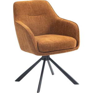 Oranžové jídelní židle v sadě 2 ks Avola – Unique Furniture obraz