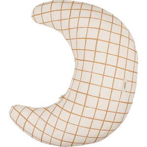 Béžový kojící polštář Camel Check – Malomi Kids obraz