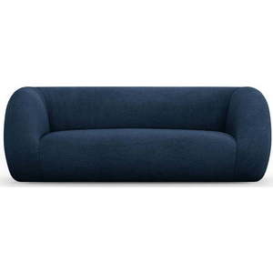 Modrá pohovka z textilie bouclé 210 cm Essen – Cosmopolitan Design obraz