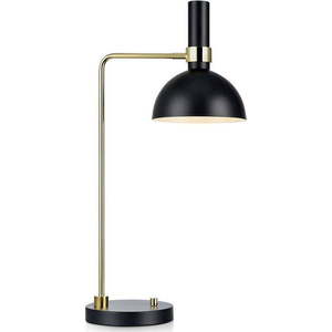 Stolní lampa v černo-zlaté barvě Markslöjd Larry obraz