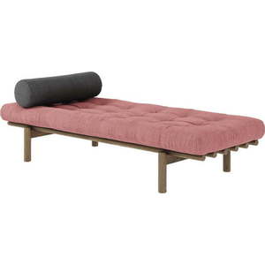 Růžová manšestrová pohovka 200 cm Next – Karup Design obraz