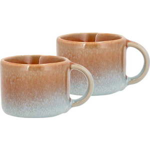 Oranžové hrnky na espresso z kameniny v sadě 2 ks 80 ml Styles – Villa Collection obraz