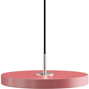 Růžové LED závěsné svítidlo s kovovým stínidlem ø 31 cm Asteria Mini – UMAGE obraz