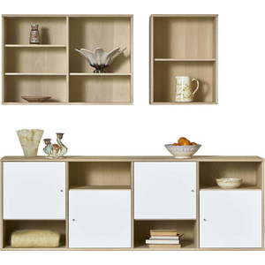 TV sestava v dekoru dubu v bílo-přírodní barvě 176x61 cm Mistral – Hammel Furniture obraz