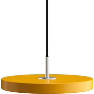 Okrově žluté LED závěsné svítidlo s kovovým stínidlem ø 31 cm Asteria Mini – UMAGE obraz