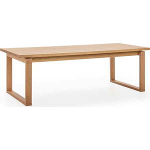 Jídelní stůl s deskou v dubovém dekoru 100x220 cm Rina – Marckeric obraz