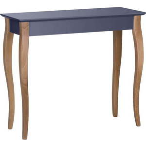 Grafitově šedý odkládací stolek Ragaba Console, délka 85 cm obraz