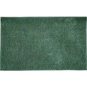 Tmavě zelená textilní koupelnová předložka 50x80 cm Chenille – Allstar obraz