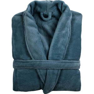 Modrý župan z mikroplyše velikost L/XL Cosy – Tiseco Home Studio obraz