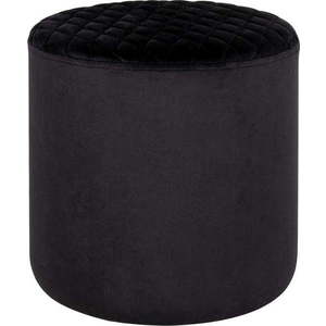 Černý puf House Nordic Ejby, ø 34 cm obraz