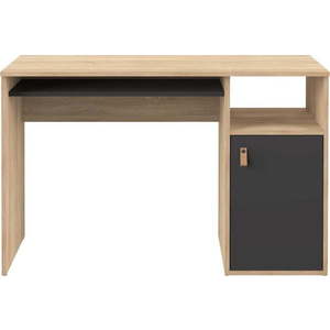 Pracovní stůl s deskou v dubovém dekoru 50x115 cm Oxford – TemaHome obraz