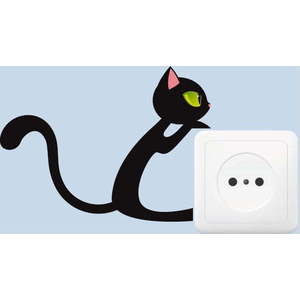 Samolepka Fanastick Black Cat obraz