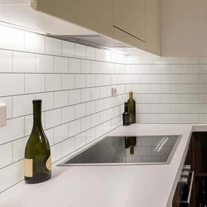 Sada samolepek na kachličky 30 ks 20x10 cm Subway Tiles White – Ambiance obraz