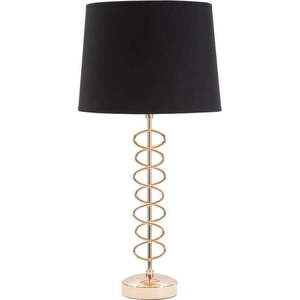 Černá stolní lampa Mauro Ferretti X, ø 30 cm obraz
