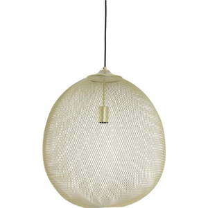 Závěsné svítidlo ve zlaté barvě s kovovým stínidlem ø 50 cm Moroc – Light & Living obraz