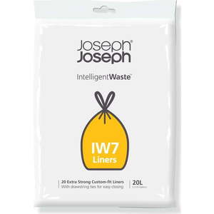 Stahovací pytle na odpadky v sadě 20 ks 20 l IntelligentWaste IW7 – Joseph Joseph obraz