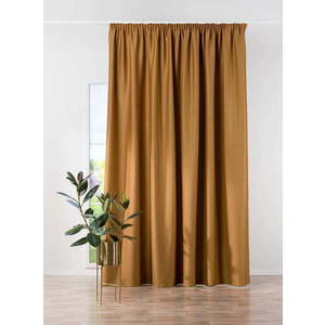 Závěs v měděné barvě 270x260 cm Stone – Mendola Fabrics obraz