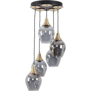 Závěsné svítidlo se skleněným stínidlem ø 15 cm Marlo – Squid Lighting obraz