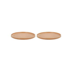 Béžové dezertní porcelánové talíře v sadě 2 ks ø 20.8 cm Fjord - Villa Collection obraz