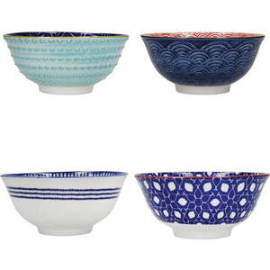Sada 4 keramických misek Kitchen Craft, ø 16, 5 cm obraz