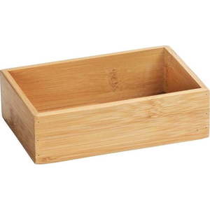 Bambusová úložná přihrádka Wenko Terra, šířka 10 cm obraz