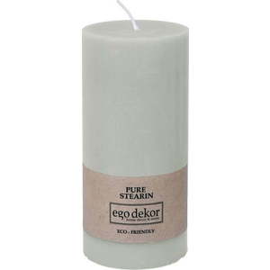 Tyrkysově modrá svíčka Eco candles by Ego dekor Friendly, doba hoření 50 h obraz